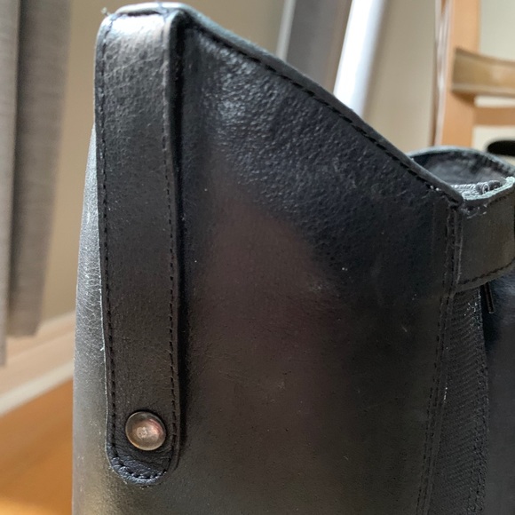 JOHNSTON & MURPHY leather equestrian back zip 8.5 - Picture 6 of 16